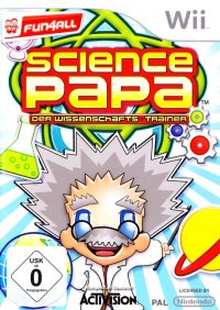 Science Papa PAL Wii PAL box art
